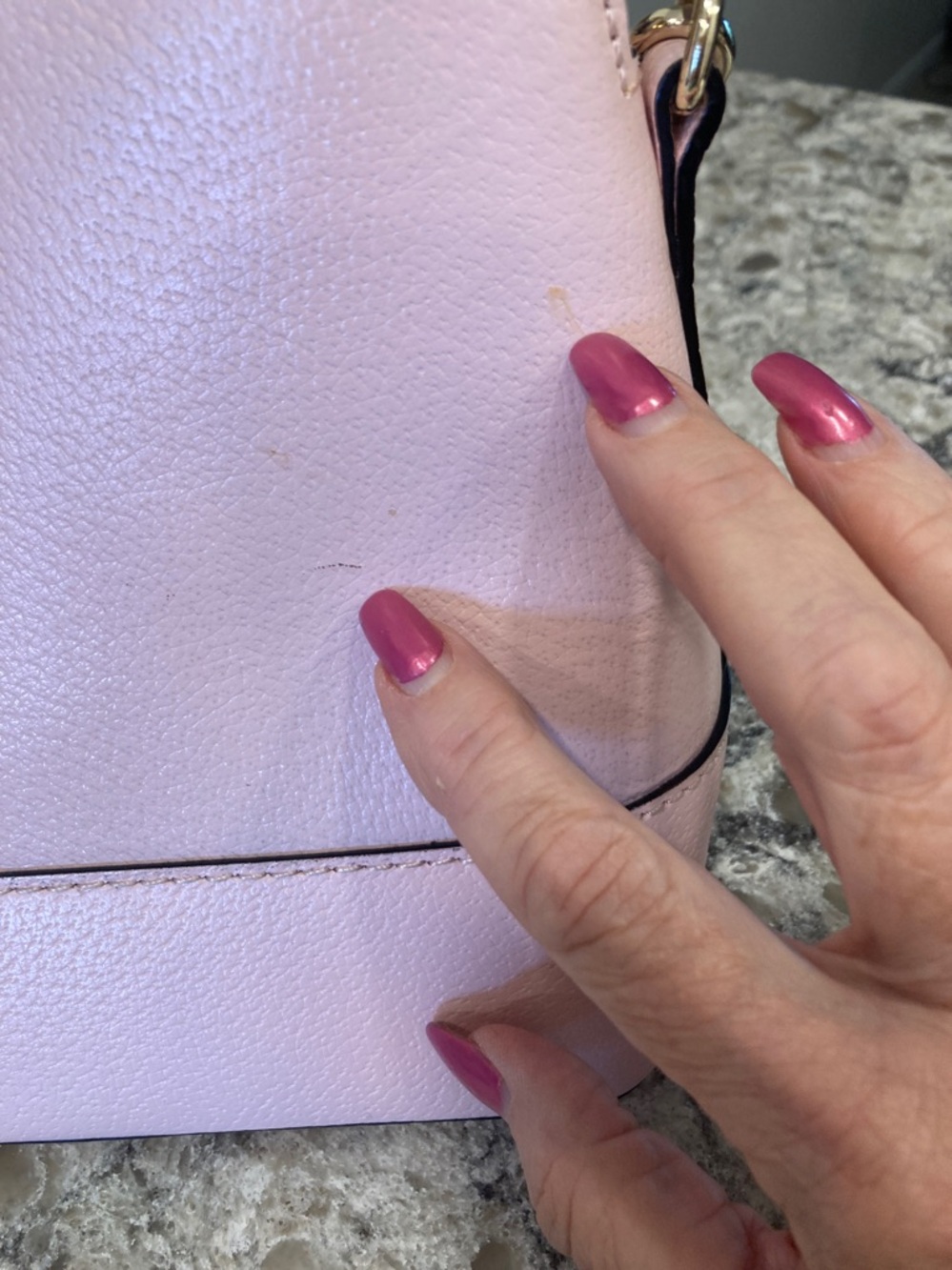Kate Spade light pink structured Crossbody/top handle bag purse & wallet🩷 - Picture 12 of 13